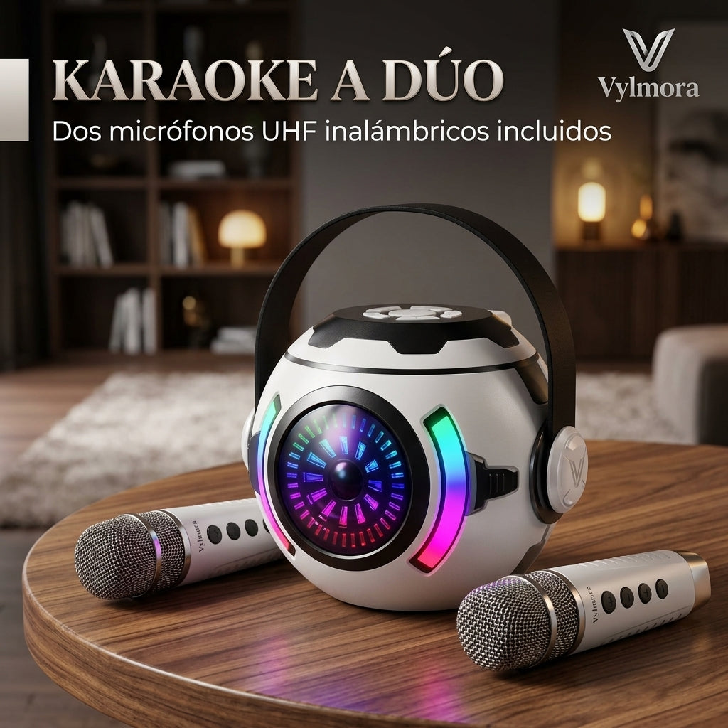 Mini Parlante Con Karaoke  KM-V33 FX