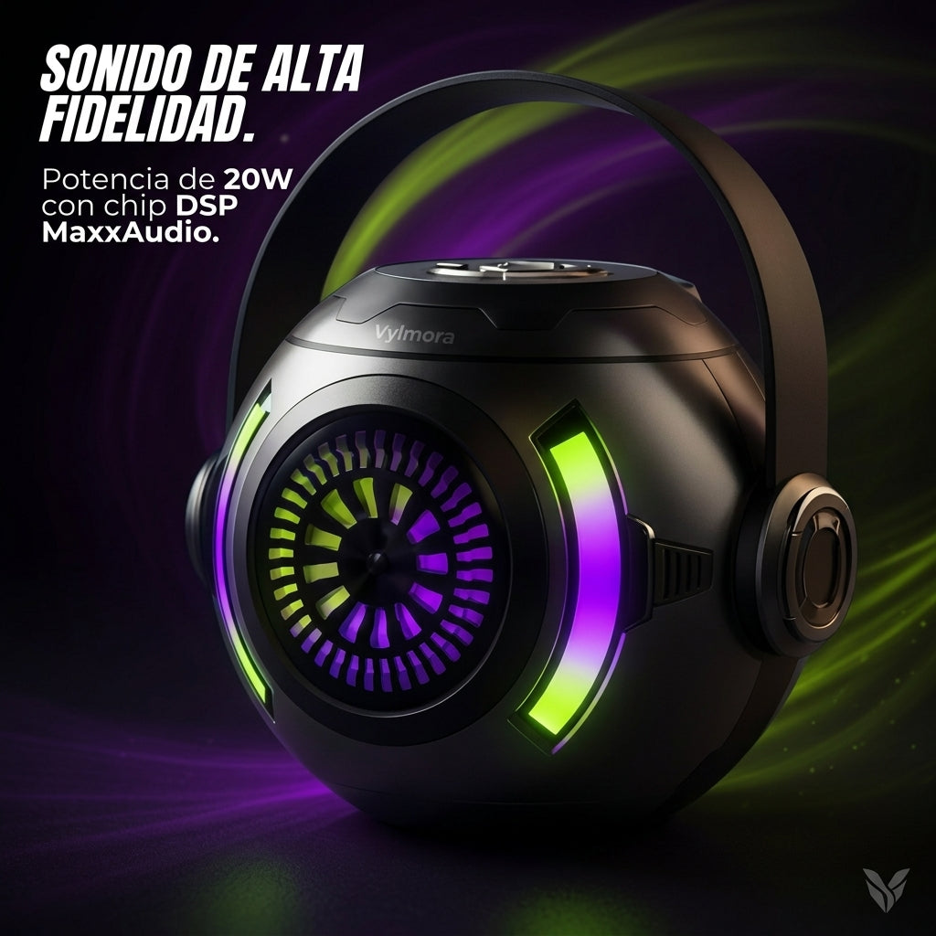 Mini Parlante Con Karaoke  KM-V33 FX